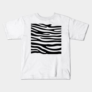 Zebra Pattern Kids T-Shirt